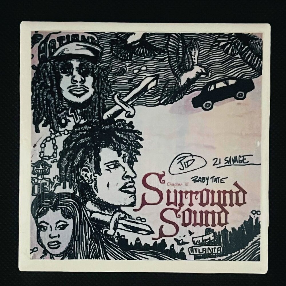 Album Coaster - JID ''Surround Sound''